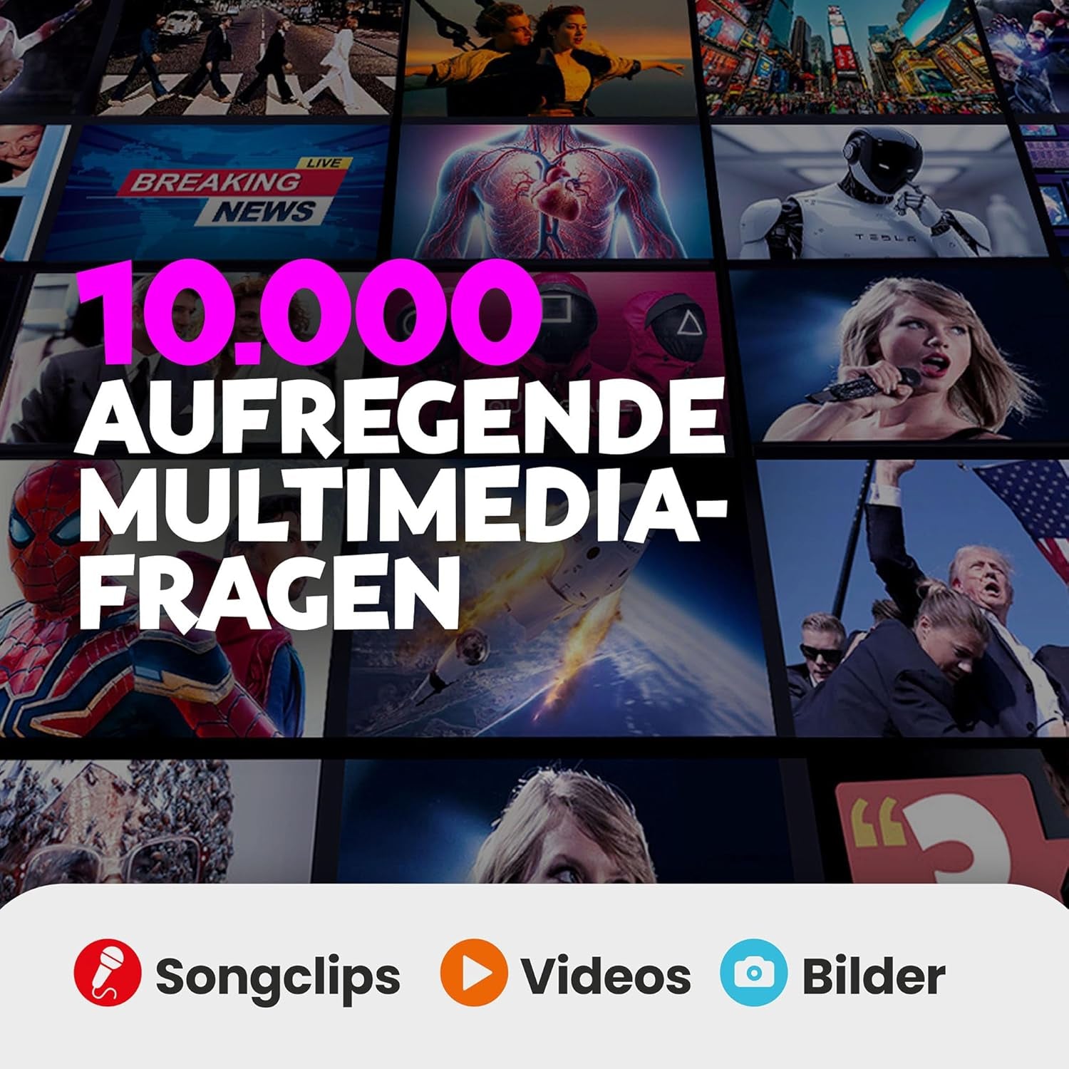 Outsmarted – cyfrowa gra planszowa Quiz | Dzieci, młodzież i dorośli | Noc gier nowej generacji dla rodziny i przyjaciół | 2–24 graczy | Wiek 8+ | Ponad 10 000 pytań