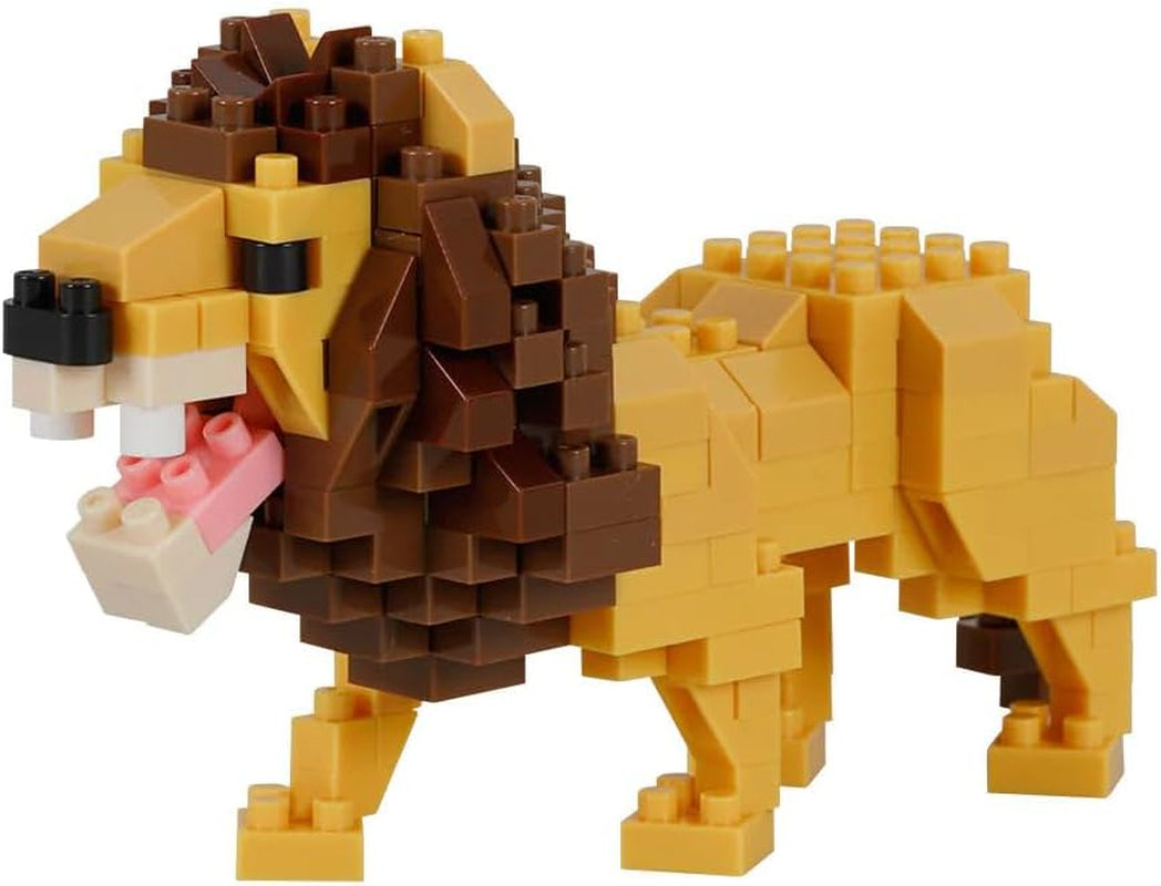 Bandai - Nanoblock - Roter Panda - Czerwona Panda - Mini-Bausteinfigur - Baukastenspiel - Pixel-Tierfiguren-Bausatz Panda - NBC194