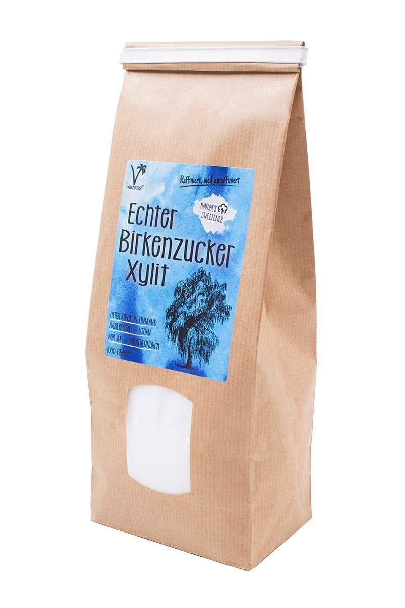 Prawdziwy cukier brzozowy (ksylitol) z Finlandii, 1 Kg Słodziki Naty Shop