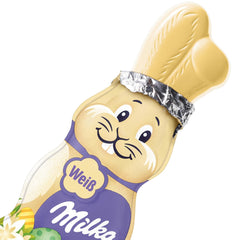 Milka Smiling Bunny White - Wielkanocna czekolada z białej czekolady w kształcie zajączka - 14 x 90g