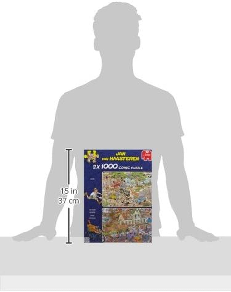 The Storm + The Safari, puzzle jigsaw 1000 piese adulți X 2 Puzzle Naty Shop