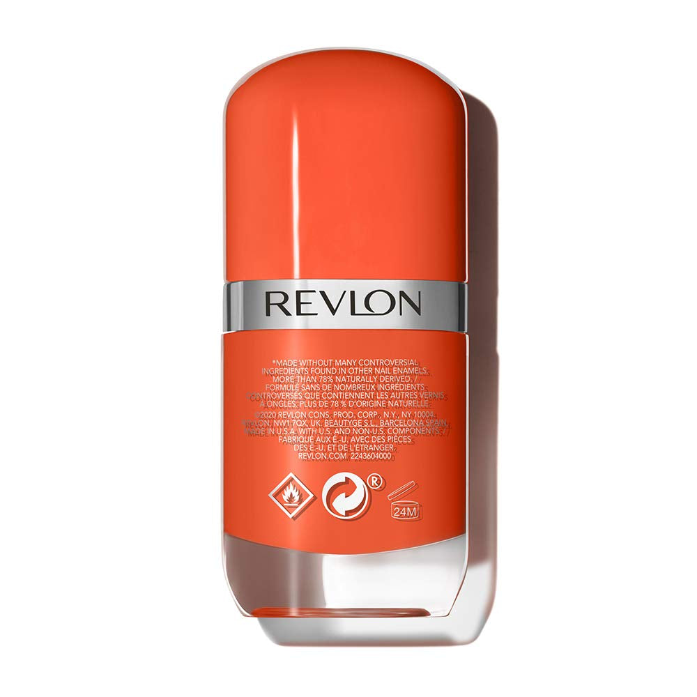 Revlon Ultra HD Snap lakier do paznokci długotrwała formuła wegańska szybkoschnąca jednowarstwowa pełne krycie kolor (8ml) Hot Stuff (007) unisex