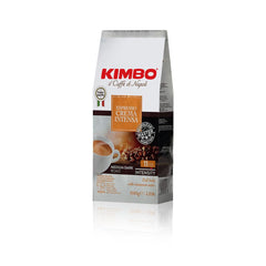 Boabe de cafea întregi Crema Intensa, prăjire medie, pungă de 1 kg