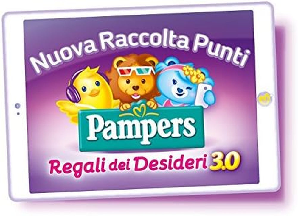 Pieluszki Pampers Sun i Moon Midi, rozmiar 3 (4-9 kg), 120 pieluszek