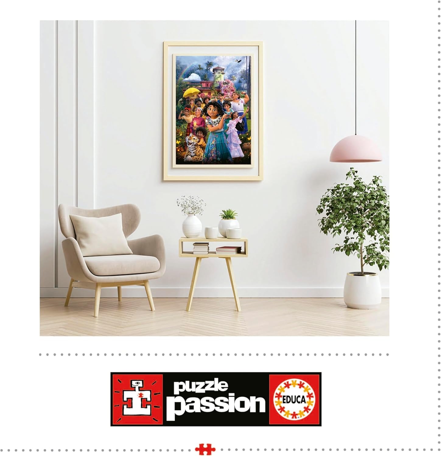 Educa - Puzzle 500 piese pentru adulti | Disney Encanto, puzzle 500 piese pentru adulti si copii de la 11 ani, puzzle pentru copii (19572) Puzzle Naty Shop