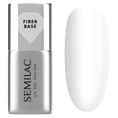Semilac Pure & Clean Baza do lakieru UV 7ml – Samopoziomująca baza hybrydowa do wrażliwych paznokci