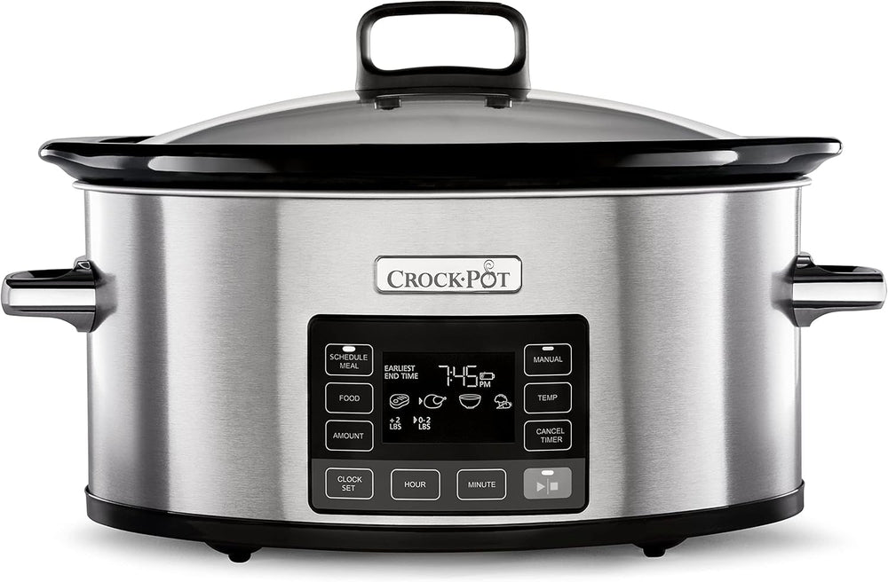 Cyfrowa powolna kuchenka Crock-Pot Timeselect, 5,6 litra (7 osób) Wolnowar Naty Shop