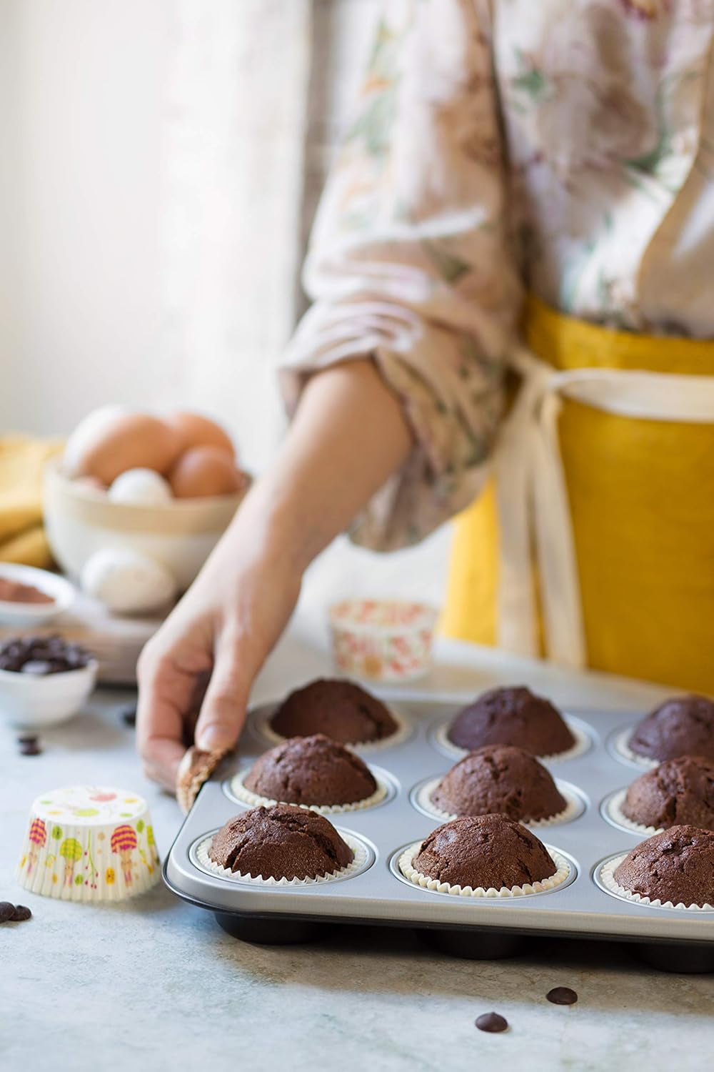 0062750 blacha do pieczenia na 12 muffinów Formy i blachy do pieczenia Naty Shop