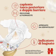 Pieluchy Huggies Extra Care, rozmiar 3 (6-10 kg), 2 opakowania po 40 pieluszek