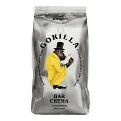 Boabe de cafea Gorilla Espresso Bar Crema - 12 pachete a câte 1000g fiecare