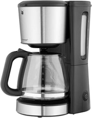 Espressor WMF Bueno cu carafă de sticlă, cafea filtrată, 10 cești, buton pornire/oprire, sistem anti-picurare, filtru oscilant, oprire automată, placă de încălzire, 1000W