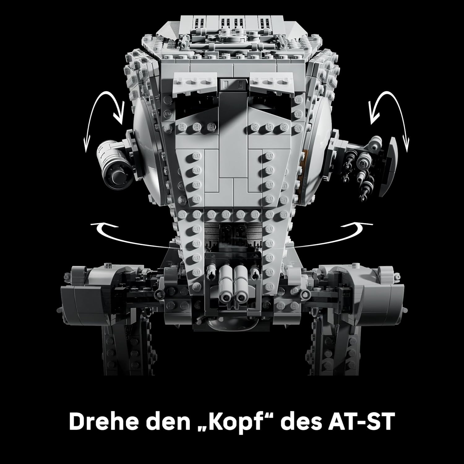 LEGO Star Wars AT-ST Kampfläufer - Bauset für Erwachsene - UCS Modell zum Auststellen mit Minifigurka i informacje - Sammlerstück & Geschenk für Fans - 75417
