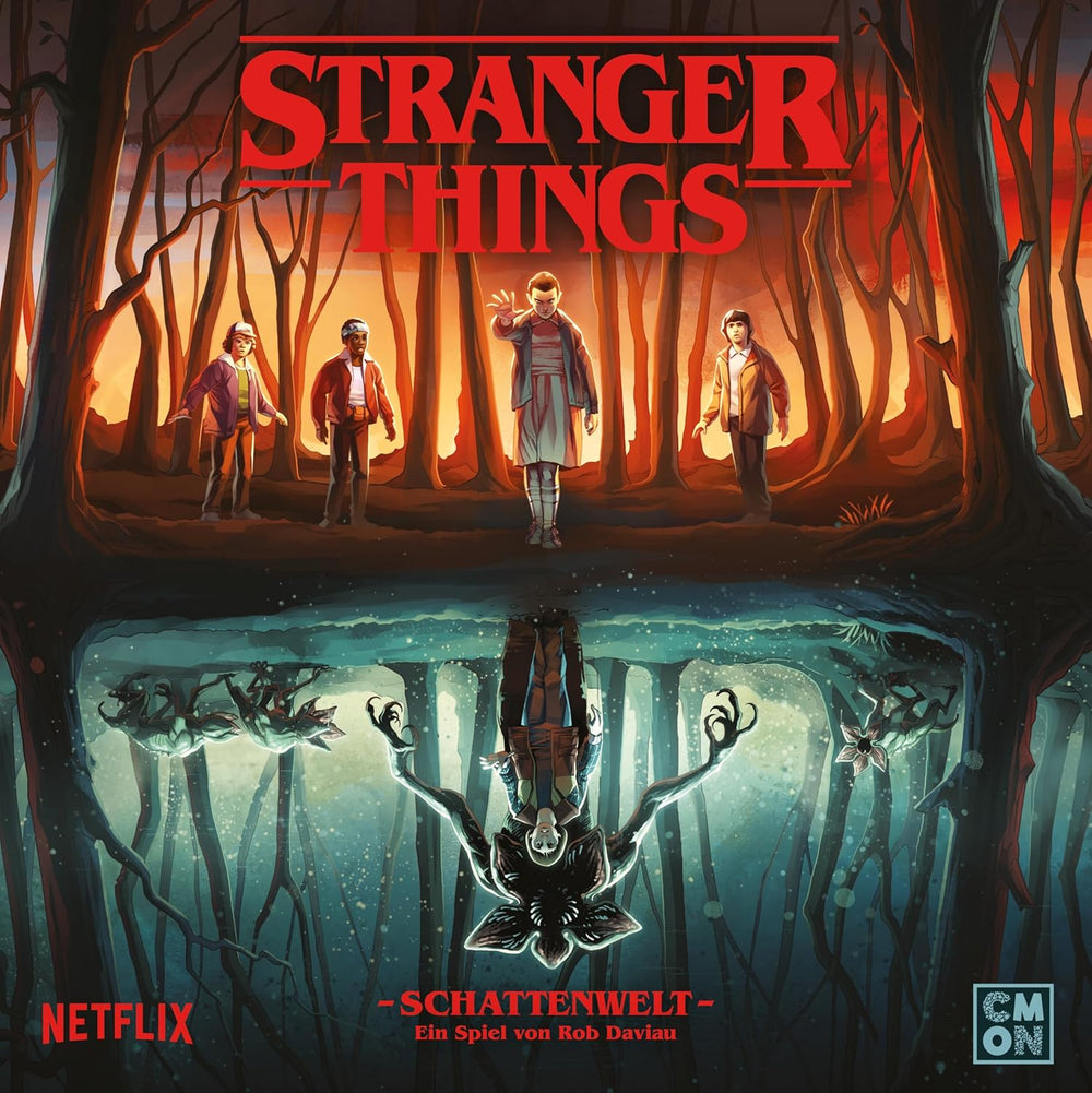 Stranger Things: Świat Cieni, Gra ekspercka, Gra planszowa, 2-4 graczy, Wiek 12+, 60 minut, Niemiecki, Wielokolorowy, Kolorowy