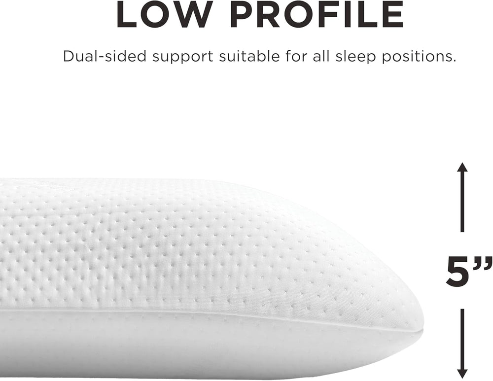 TEMPUR-PEDIC Pernă Symphony Fabricată din spumă cu memorie, Luxuriantă, Moale, Standard, Albă Perne standard Naty Shop