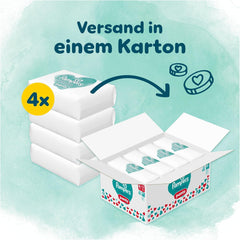 Pampers Harmony Pants rozmiar 4, 168 pieluszek, 9 kg - 15 kg, delikatna ochrona skóry i komfort 360°