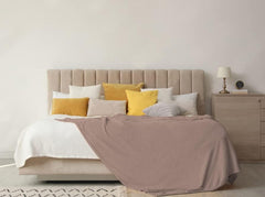 Miękki koc | Krata | Miękki dotyk | 130 x 160 cm | Kołdry i kołdry pudrowe Naty Shop