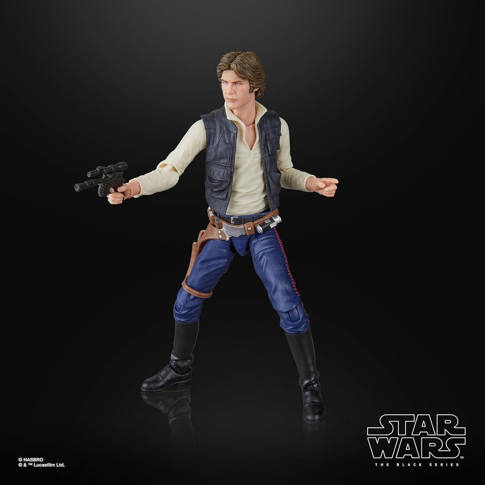Gwiezdne Wojny Czarna Seria Han Solo, Gwiezdne Wojny: Nadzieja Premium Kolekcjonerska figurka (15 cm) Figurki Naty Shop