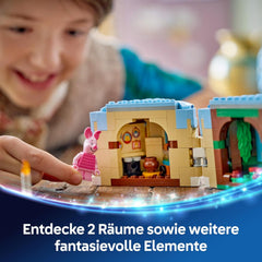 LEGO | Disney Ferkels Geburtstagsspaß - Spielzeug mit niedlicher Tierfigur, Geburtstagskuchen & Sammler Minifigur - Geschenkidee für Mädchen ab 9 Jahren & Fans - 43305