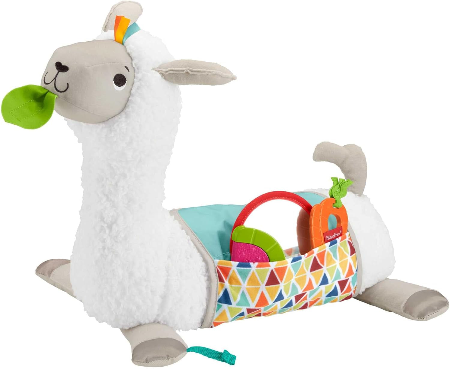FISHER-PRICE Kick & Play Soft Piano - Pian de jucărie moale și portabil, design în creștere, clape colorate, pentru bebeluși de la naștere, HND54 Jucarii Bebe Naty Shop Llama