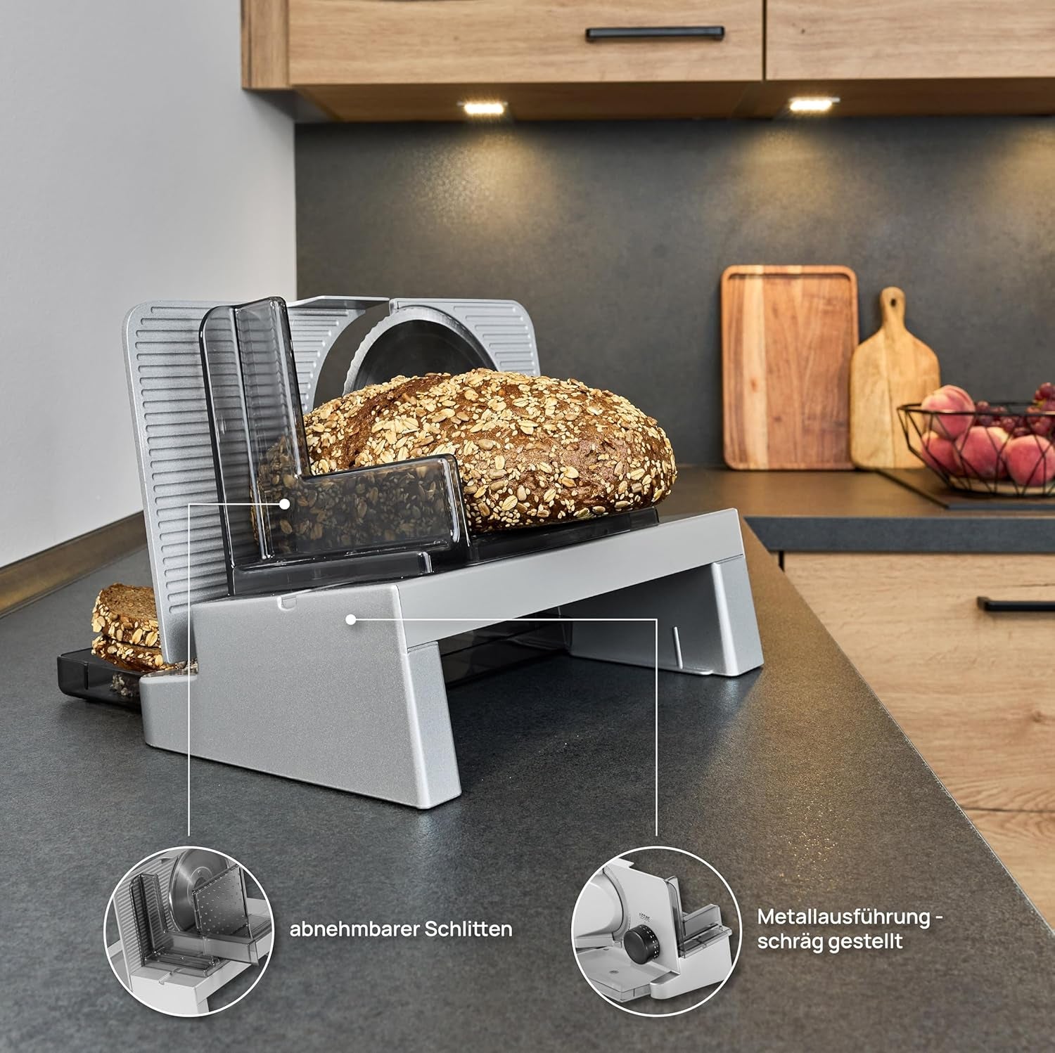 Ritter E 16 Duo plus Wielofunkcyjna krajalnica elektryczna, wyprodukowana w Niemczech Tarki i krajalnice Naty Shop