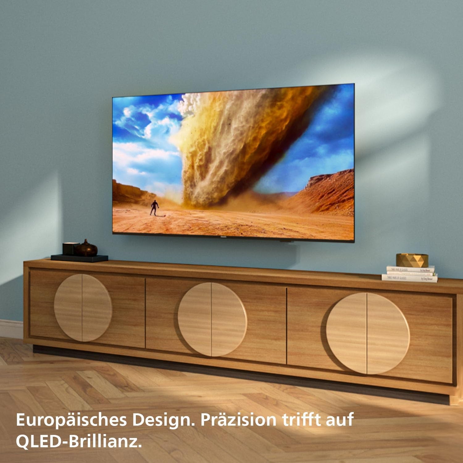 Televizor inteligent LED Philips 43PUS7800 4K - ecran de 43 de inci cu Pixel Precise Ultra HD, platformă Titan OS și sunet Dolby Atmos - Funcționează cu Alexa și Google Assistant