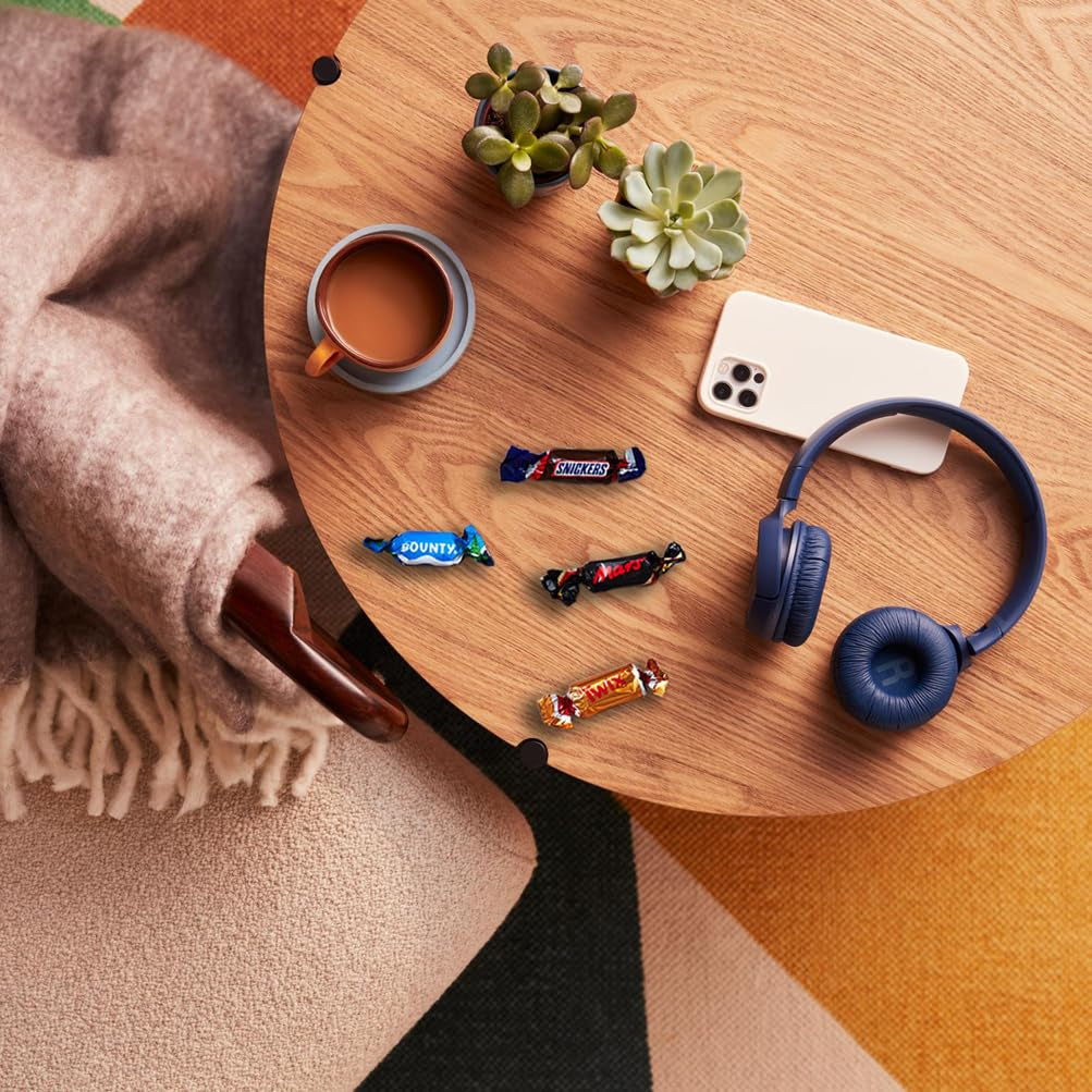 Mix figurek, Mars, Snickers, Bounty i Twix, Batony klasyczne w formacie mini, 296 Batony, Cukierki Czekoladowe 3Kg Naty Shop