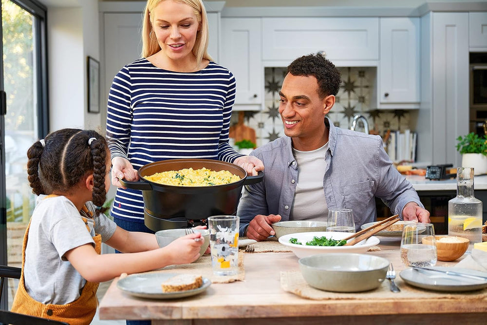 Multicooker Russell Hobbs 6,5L, wyświetlacz cyfrowy, 8 funkcji gotowania Wolnowar Naty Shop