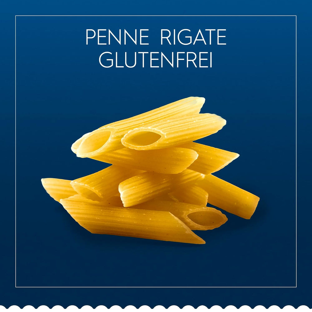Barilla Penne Rigate bezglutenowy makaron z pysznej kukurydzy i ryżu - idealny dla osób z celiakią lub nietolerancją glutenu (14 x 400g)