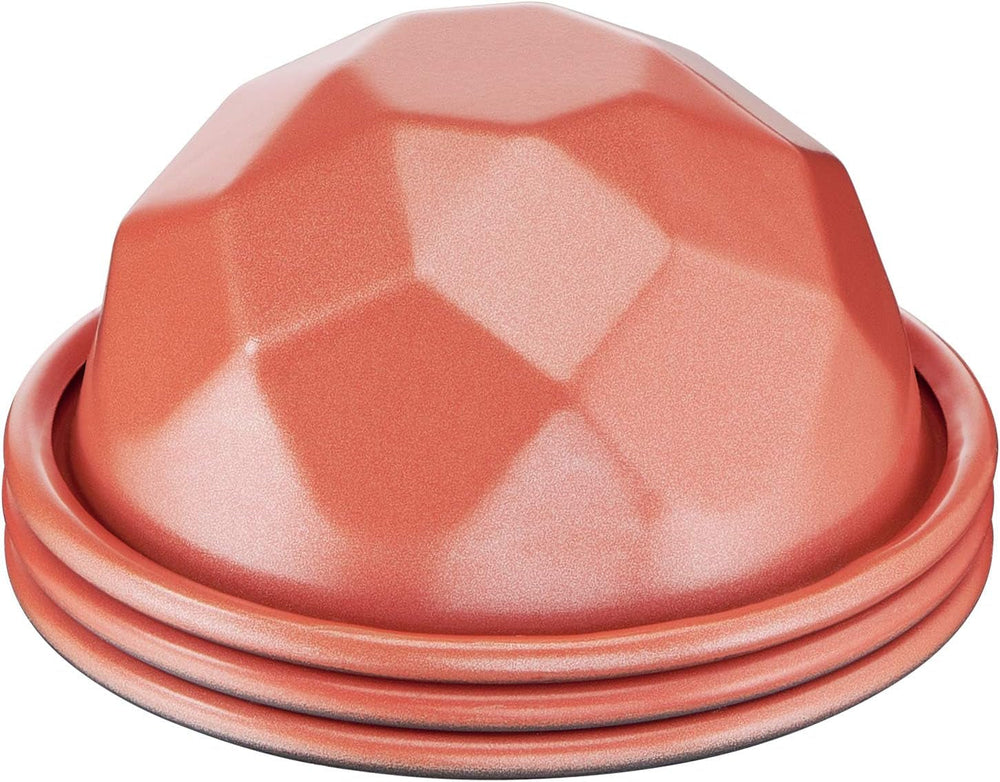 Tefal Creabake Muffins Creabake Backformen, 7,5 Cm, Antihaftbeschichtung, Stapelbares System, Kreative Rezepte Für Süßigkeiten Und Slate, Einfaches Backen, Eisenfarben Formy i blachy do pieczenia Naty Shop Set Mit 3 Diamanten