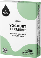 Bio Joghurtferment Vegan – 6x5g – Starterkulturen für 30L Joghurt na bazie roślin – ohne tierische Zusätze – Certyfikat DE-ÖKO-013