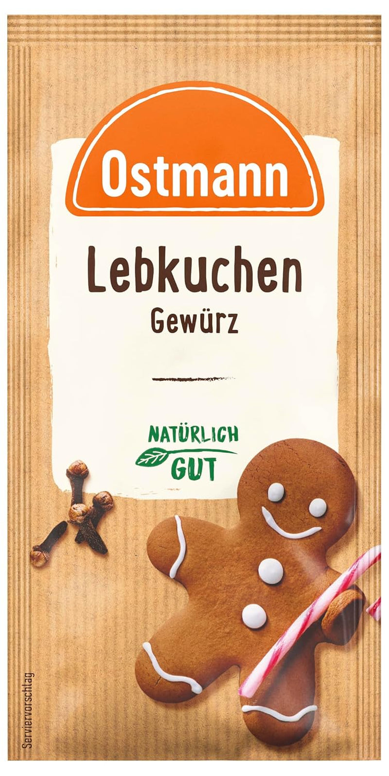 Ostmann Gewürze – Lebkuchen-Gewürz | Gewürzmischung für Leb- und Honigkuchen | Idealny do wypieków i deserów w okresie zimowym i bożonarodzeniowym. 15 g w torebce