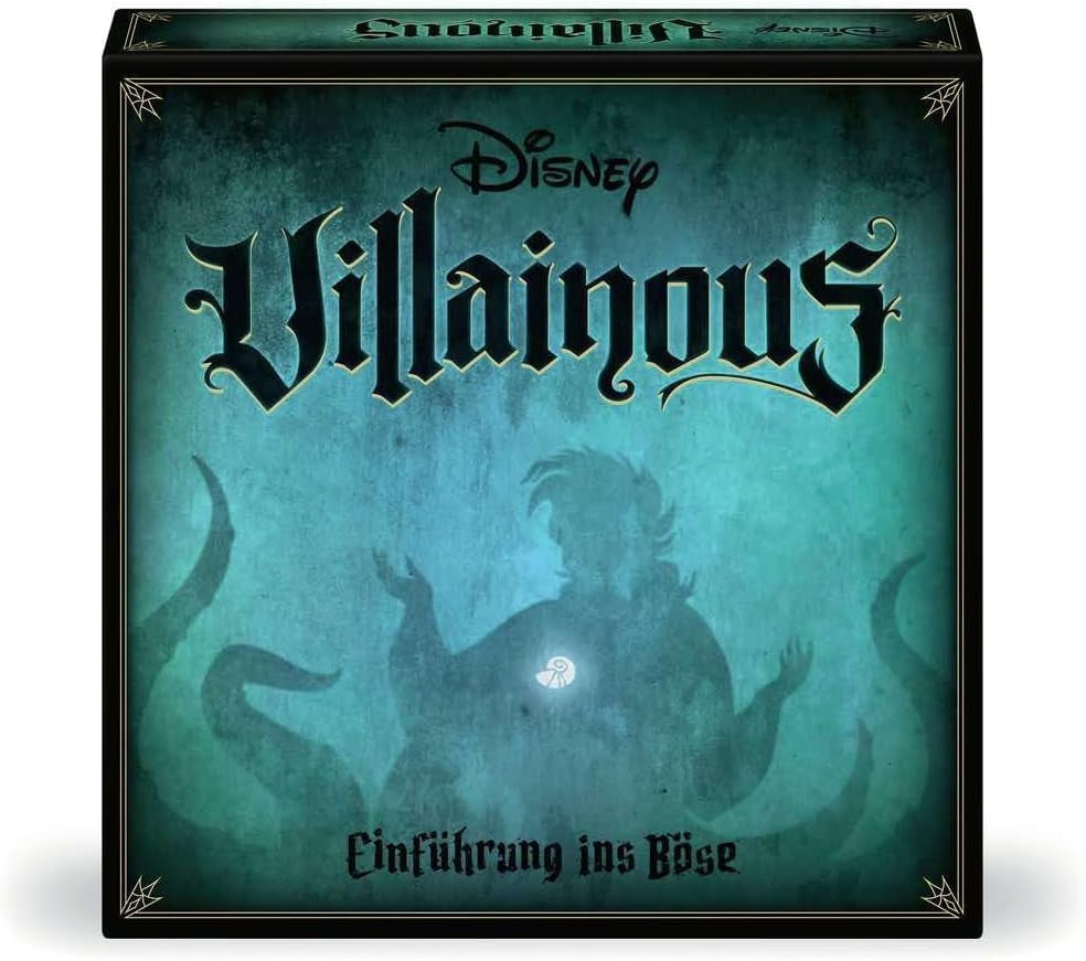 Gra rodzinna Ravensburger Disney Villainous, gra planszowa dla dzieci i dorosłych, 2-6 graczy, gra towarzyska dla dzieci w wieku od 10 lat ze złoczyńcami Disneya