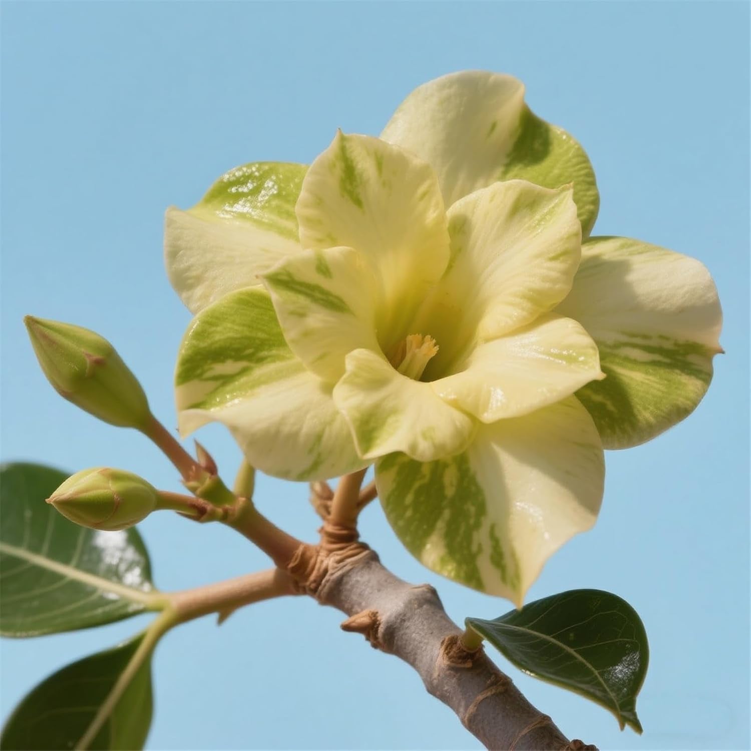 Winterhart pflanzen, Lebende Pflanzen,Mehrjährige Blumenzwiebel ist winterhart, Mysteriöse magische Glühbirne, Blumenzwiebel Mix，3 lata-1 Wüstenrose knollen -G