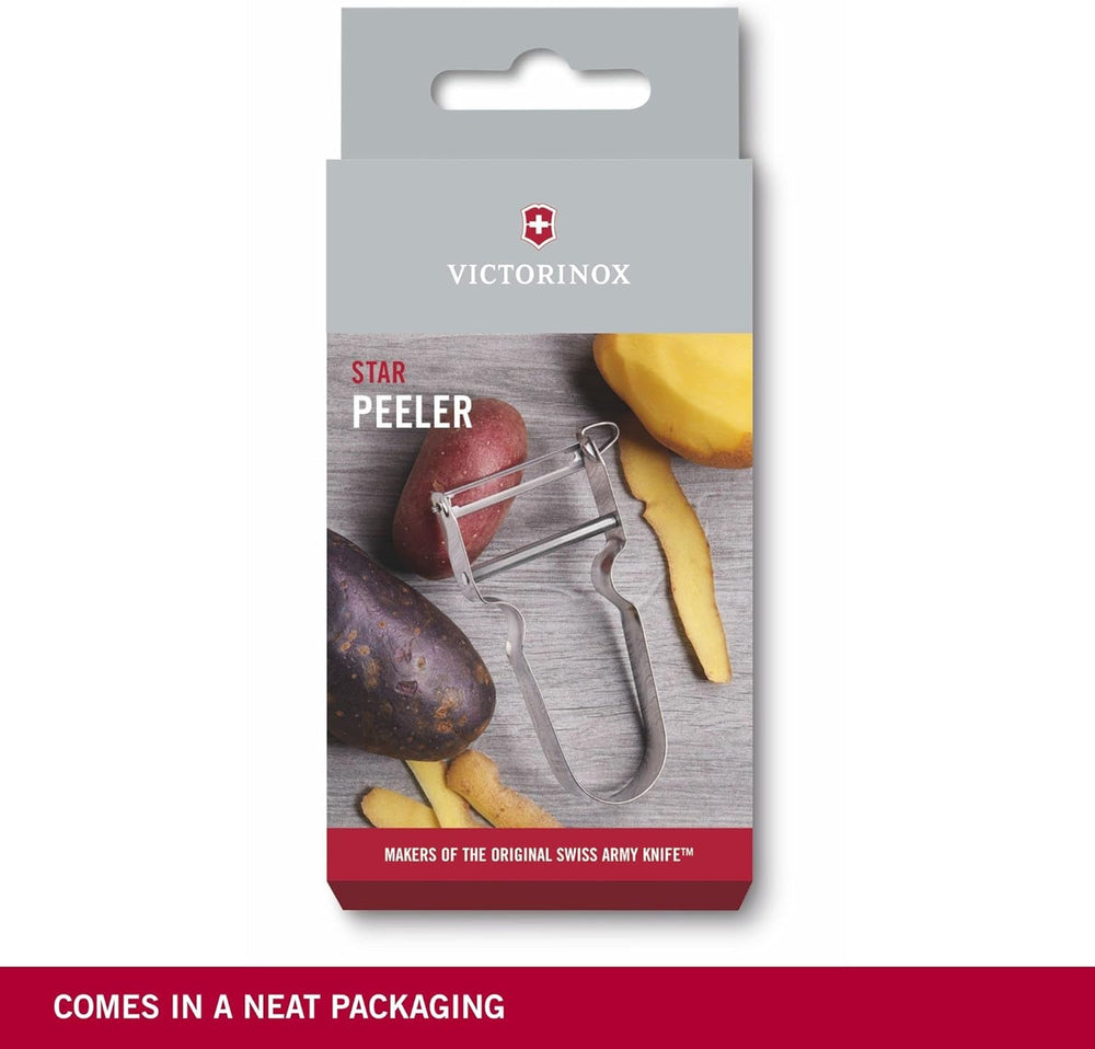 Obieraczka Victorinox STAR, Obieraczka do ziemniaków, Obustronna, Z ostrzem wahadłowym Obieraczka Naty Shop
