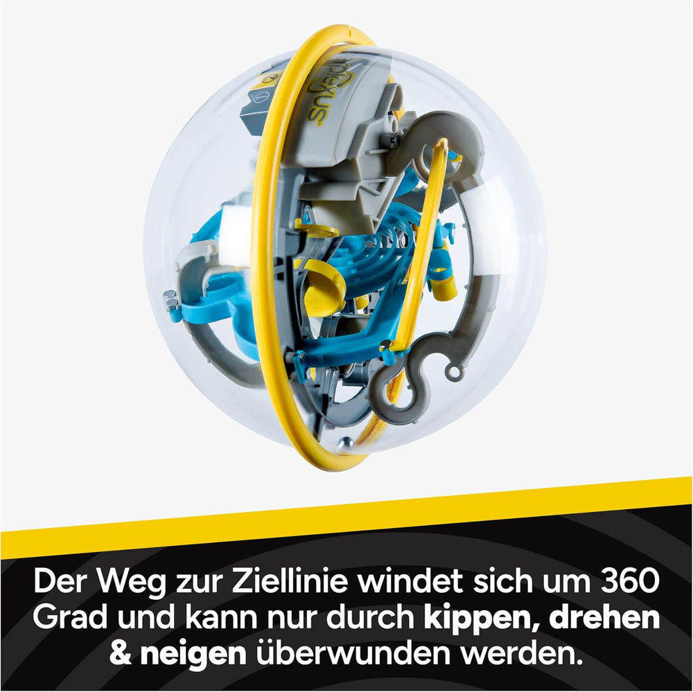 Spin Master Games - Labirynt kulkowy Perplexus Beast 3D ze 100 przeszkodami, gra na cierpliwość dla dzieci w wieku powyżej 9 lat i dorosłych
