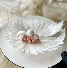 Dekoracja jadalna, chrzest, kapelusz