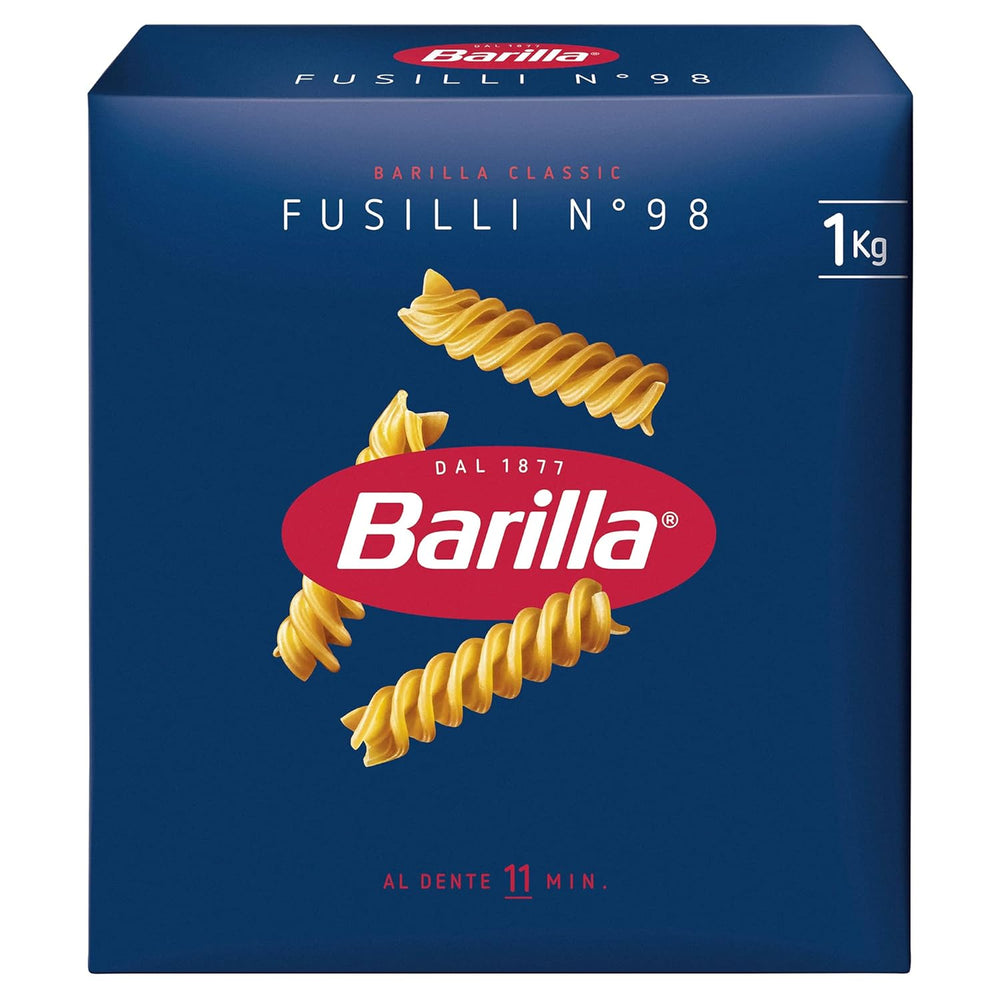 Barilla Classic Spaghetti nr 5 makaron z wysokiej jakości pszenicy durum, zawsze al dente (1 x 1 kg)
