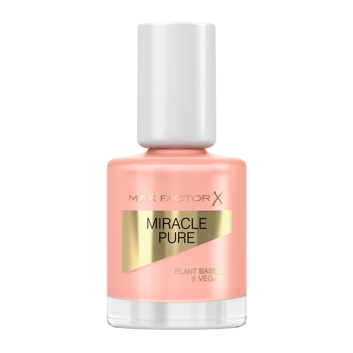 Max Factor Miracle Pure Nail, ultrabłyszczący, intensywnie kolorowy lakier do paznokci z połyskiem leczniczych kryształów i odżywczymi składnikami, Color 430 Bold Jasper