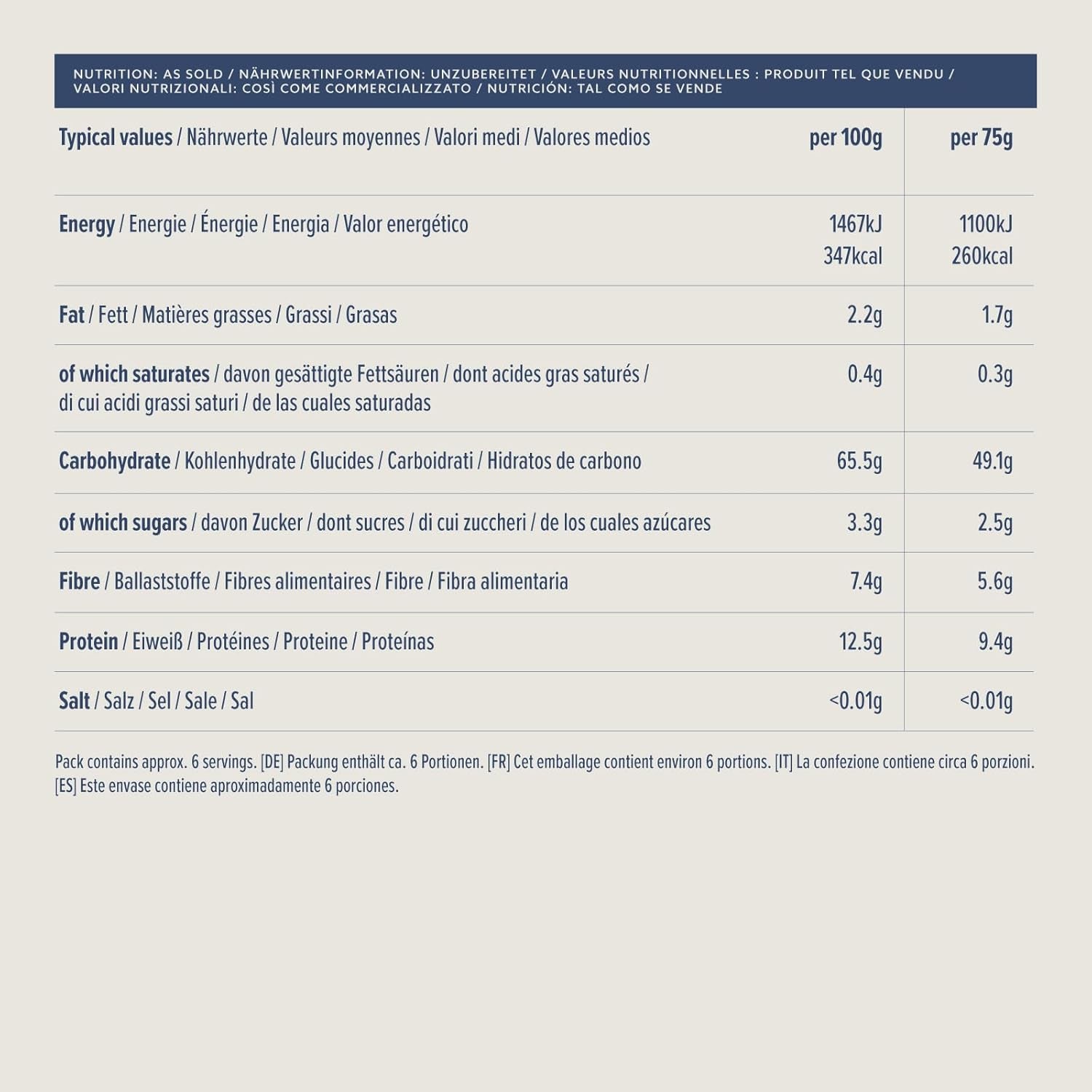 Spaghetti pełnoziarniste z Amazonii, 500g