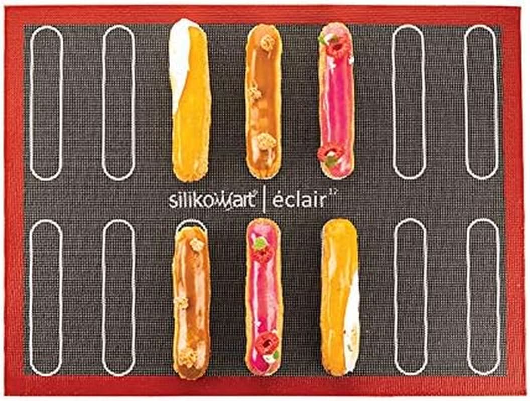 Silikomart Professional, Covoras Silicon microforat Coacere Ecler Doua Fete 58.3 x 38.4 cm Bucatarie Naty Shop