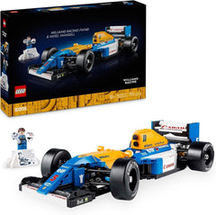 LEGO Icons Williams Racing FW14B z Nigelem Mansellem - Zestaw modeli samochodów F1 z kolekcjonerskimi minifigurkami kierowcy wyścigowego - Dekoracja biurka ze stojakiem - Prezent dla dorosłych i nastolatków Fani sportów motorowych 10353 Zestawy do budowania Besuche den LEGO-Store Default Title