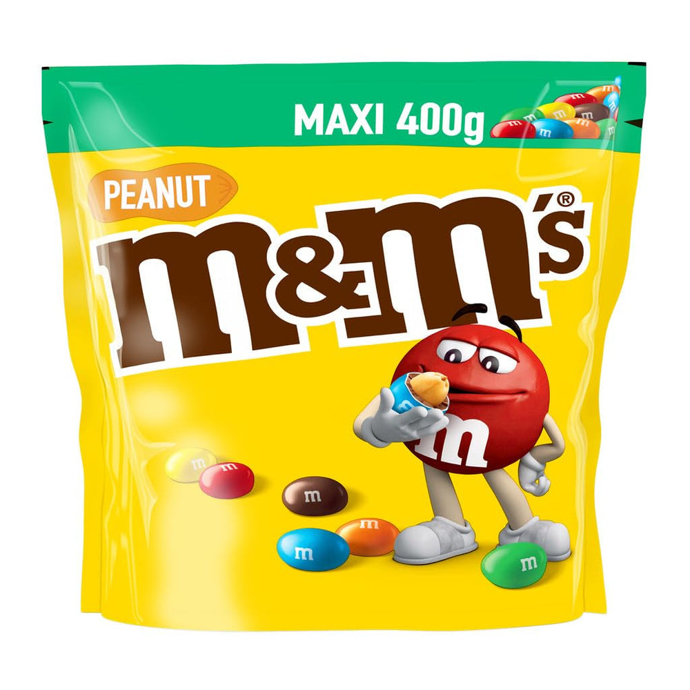 M&M'S Crispy, kawałki czekolady z chrupiącym rdzeniem Naty Shop Peanut Chocolate Candies 400G