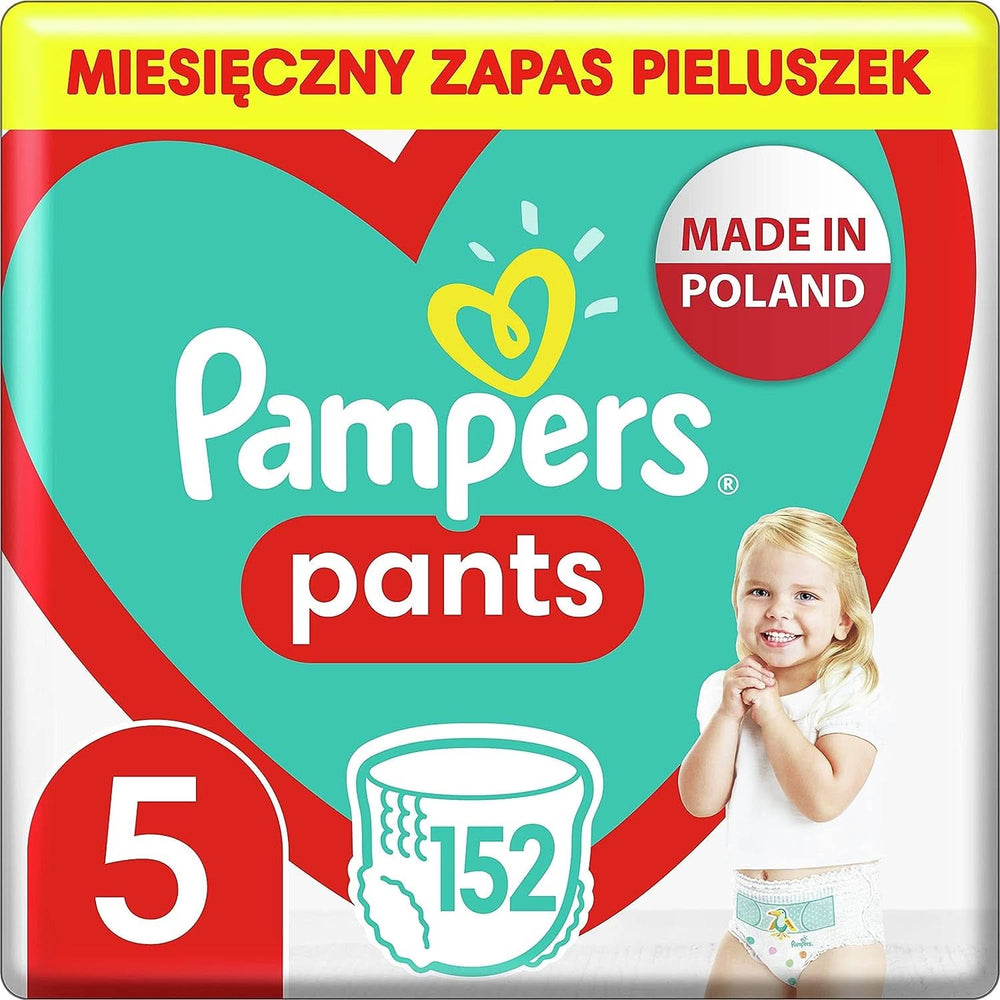 Pampers (wersja klasyczna), spodnie chłopięce/dziewczęce 7 74 szt. Matka i Dziecko Naty Shop 5 (152 szt.)
