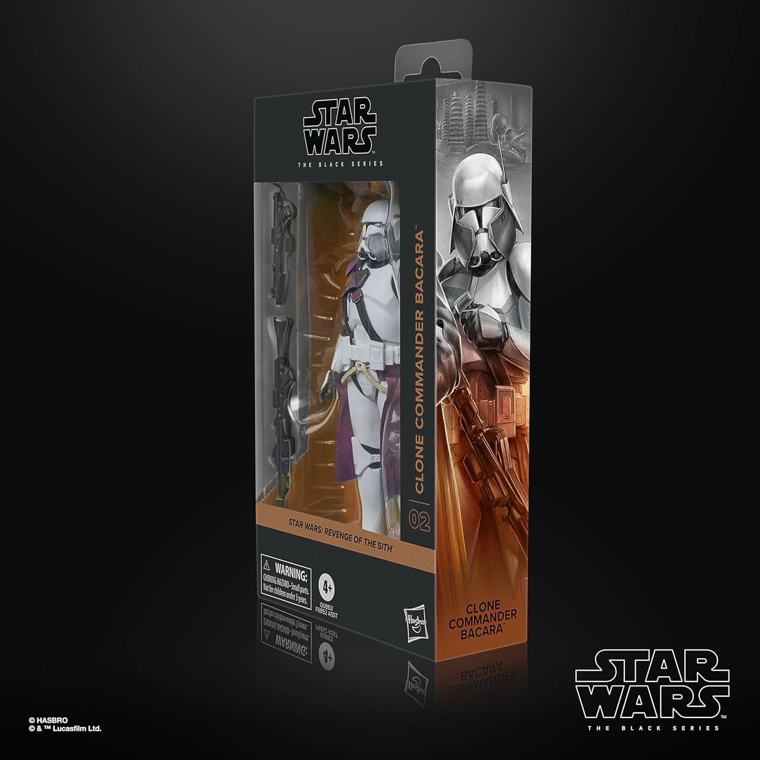 Star Wars Black Series Clone Commander Bacara, Star Wars: Ahsoka Premium Figurka kolekcjonerska (15 cm) Figurki Naty Shop
