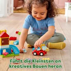 LEGO 10914 DUPLO Deluxe Brick Box, jucărie educativă cu cărămizi și cutie de depozitare, cutie creativă pentru bebeluși și copii mici de la 1,5 la 3 ani, set cadou Seturi de constructie Besuche den LEGO-Store