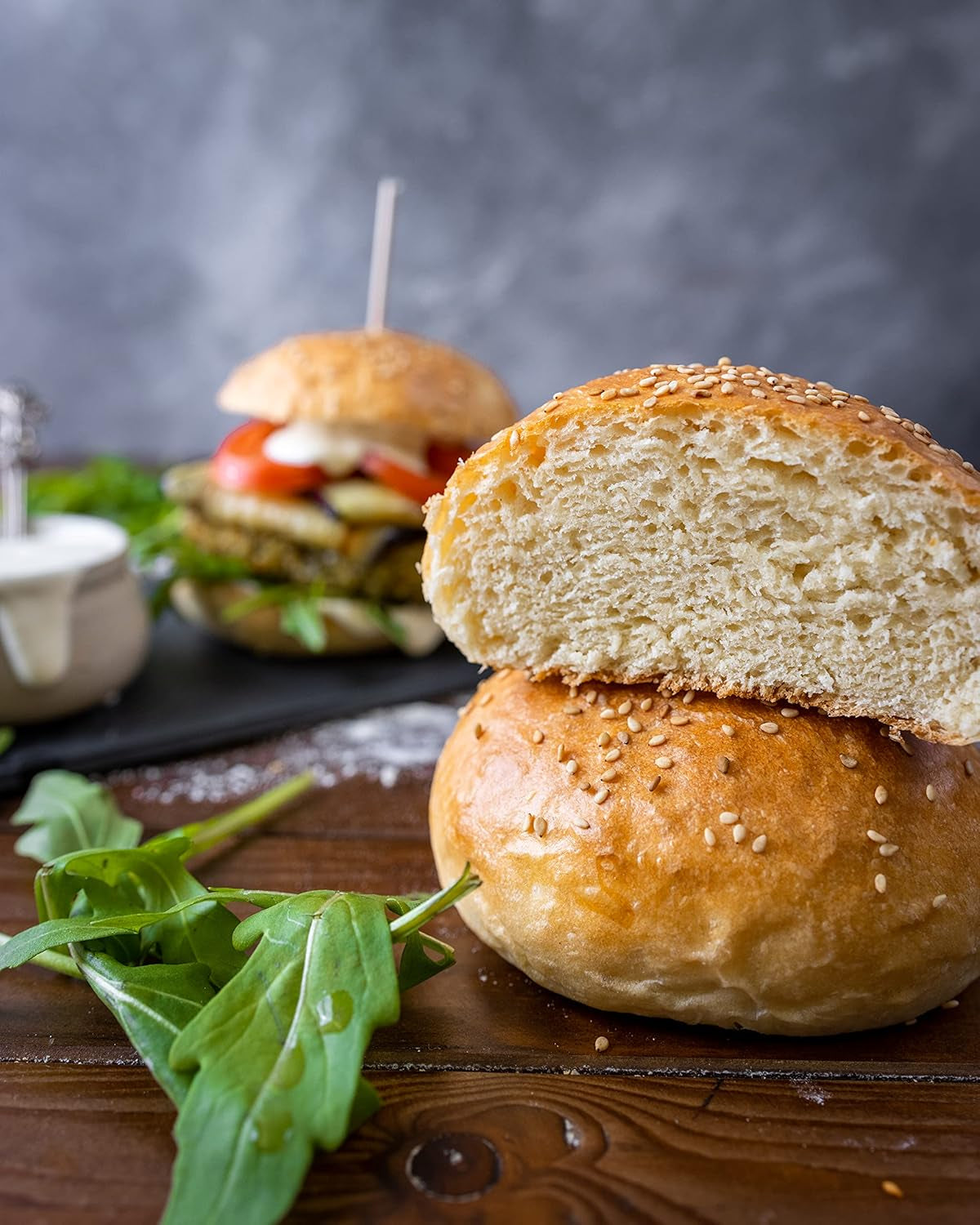 RUF Lievito Madre Sauerteig, Milder Weizen-Sauerteig, Mutterteig, Kurze Teigruhe Durch Enthaltene Trockenhefe, Lievito Madre Getrocknet Für Brot, Baguette, Focaccia, 3X35G Amestec pentru copt si gatit Naty Shop