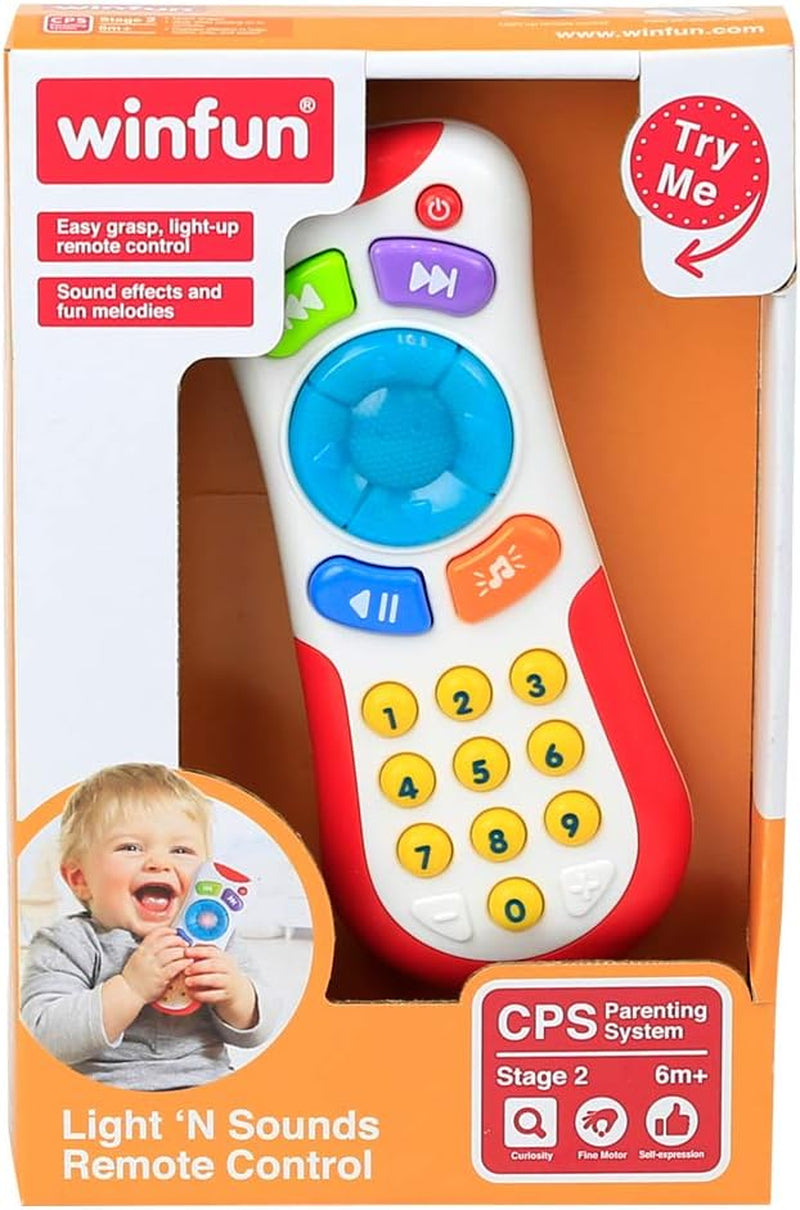 winfun 44722 Fără caracter Primul meu controler cu sunete, multicolor, S Jucarii Bebe Naty Shop