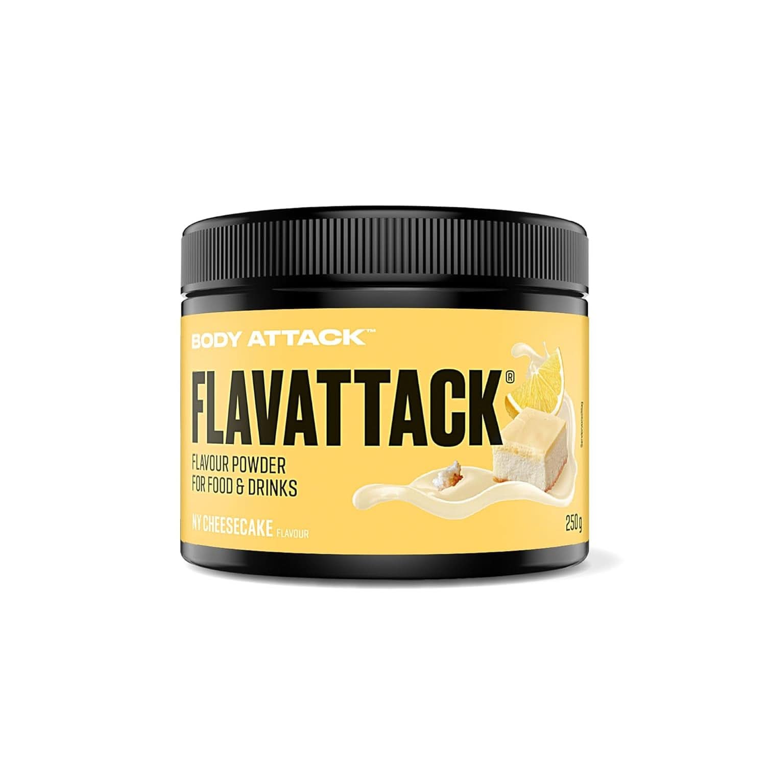 Body Attack Flavattack®, Double Choc Brownie, 250g / 83 porcje Aromaty Naty Shop 250 gramów Sernik Nowojorski