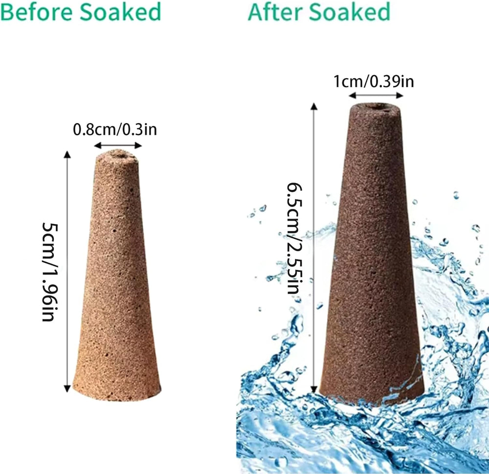 50 wymiennych gąbek do uprawy, probówki do zakładania nasion, zatyczki do gąbek do uprawy korzeni, zestawy do uprawy hydroponicznej do systemów uprawy hydroponicznej, hydroponika wewnętrzna, ogród