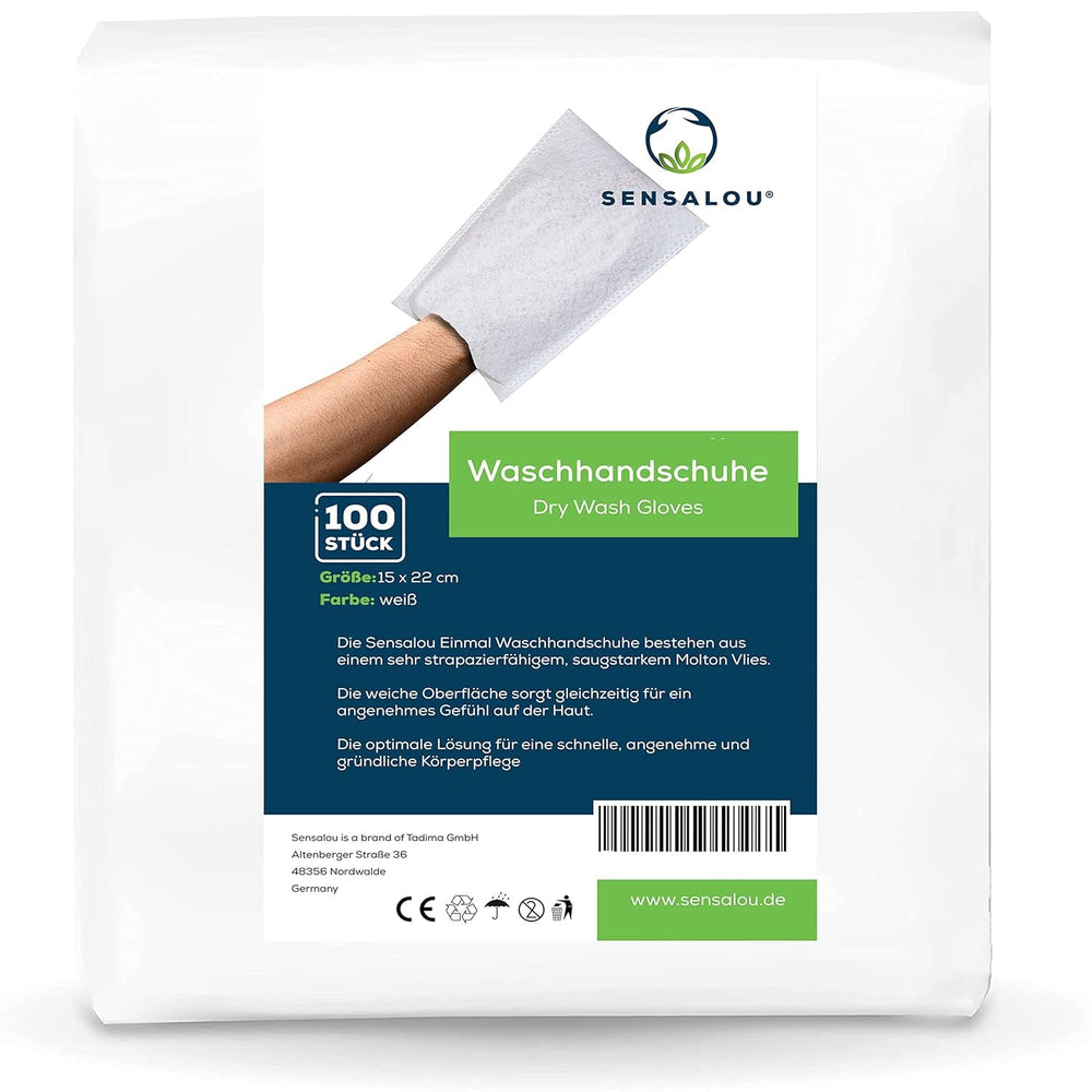 Sensalou flaneluri de unică folosință mănuși de spălat de unică folosință adulți copii bebeluși 100 bucăți - flaneluri de unică folosință moi